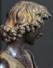 David bronzeo del Verrocchio: Leonardo?