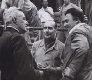 Vittorio de Sica, Roberto Rossellini e Federico Fellini: tre fra i pi grandi registi italiani