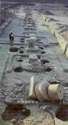 Ai Khanum (Afghanistan): resti di una citt ellenistica, fondata probabilmente da Alessandro Magno  (entro 323 a.C.)