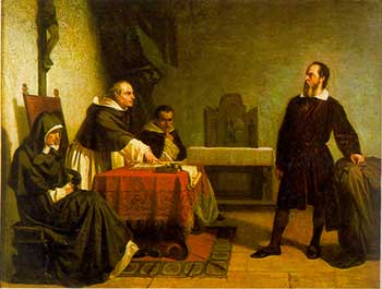 C. BANTI, Galileo davanti all'Inquisizione, 1857