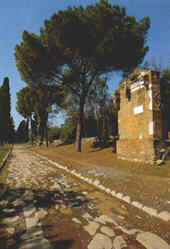 Un tratto della via Appia Antica